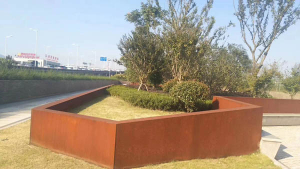 武夷山耐候钢挡土墙